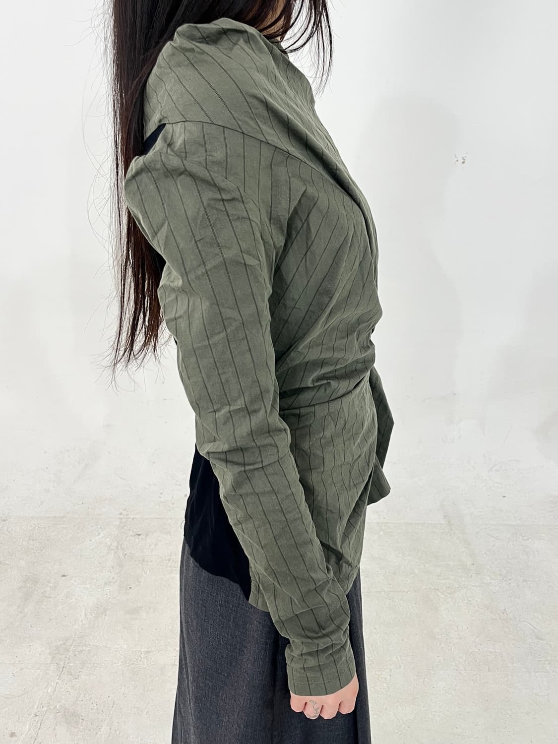 Annaritan draped shirts 상품이미지1