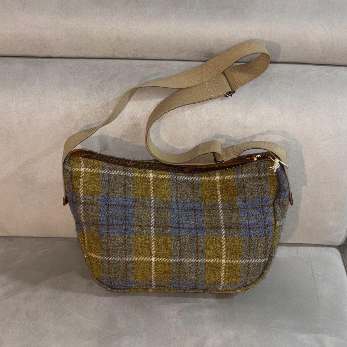 Harris Tweed Check Cross Bag 해리스트위드 상품이미지4