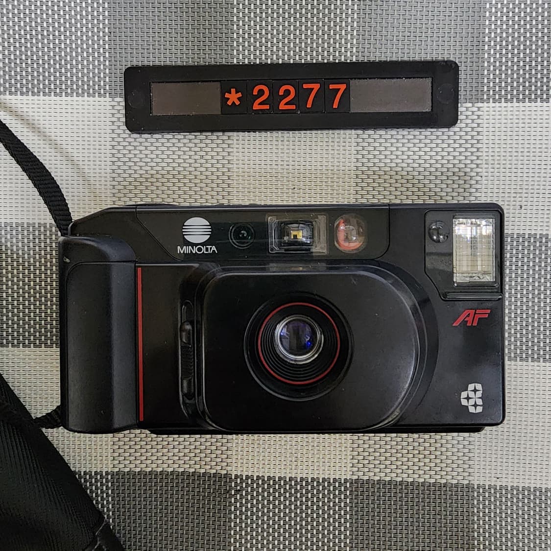 미놀타 AF-듀얼 데이터백 필름카메라 파우치포함 상품이미지1