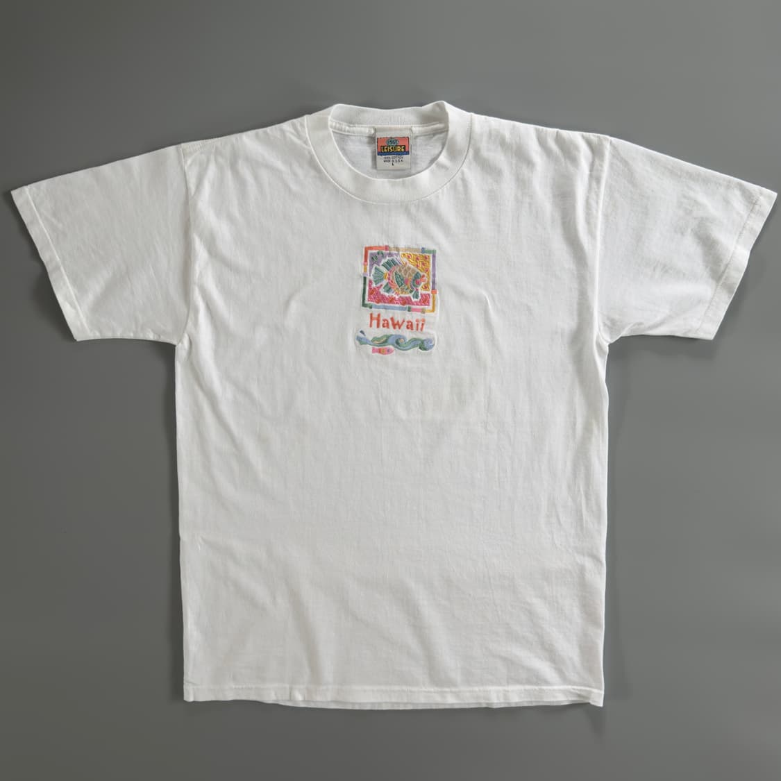 90s hawaii 하와이 자수 빈티지 티셔츠 상품이미지1