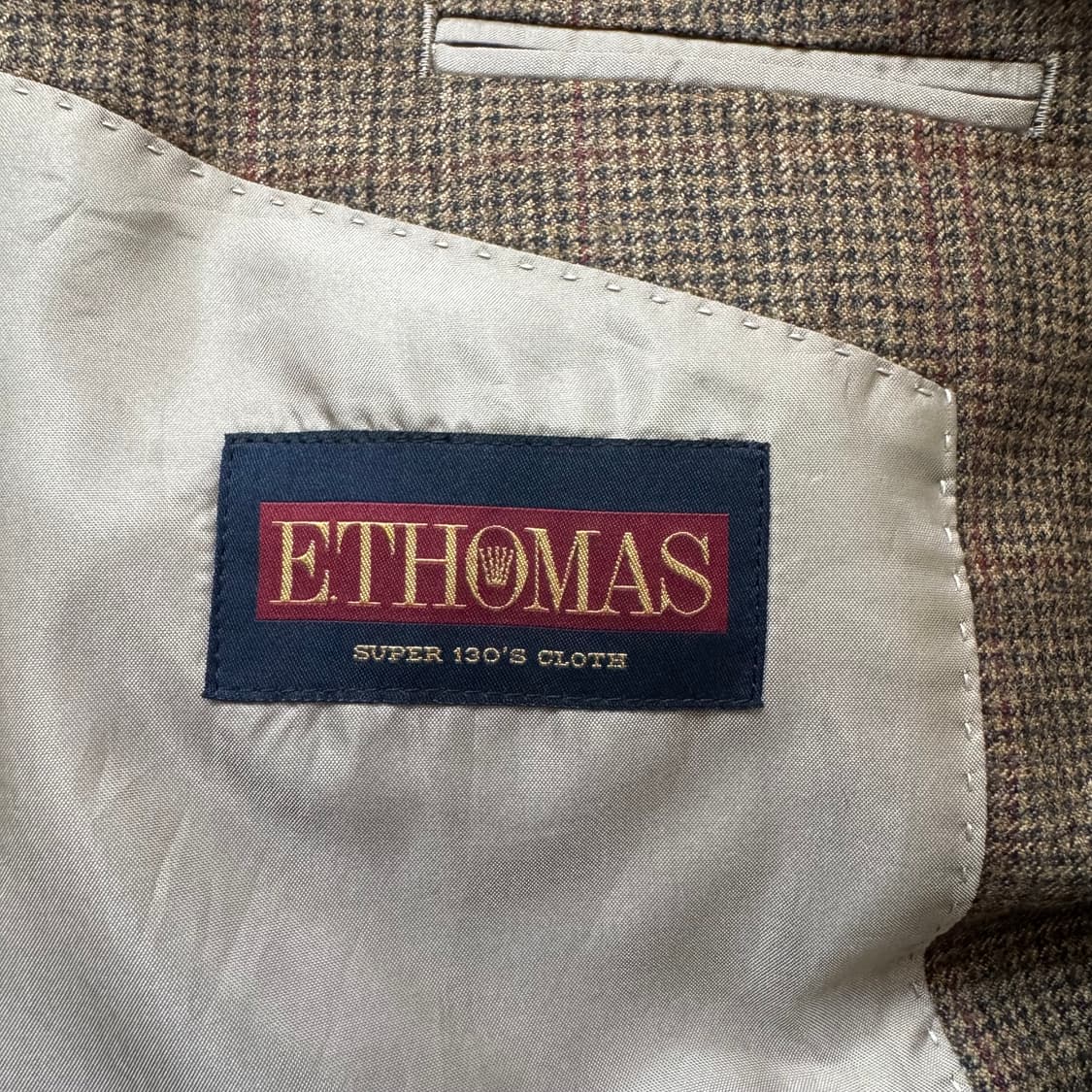 ETHOMAS 일본빈티지 블레이저 자켓 빈티지블레이져 오버핏 L 100 상품이미지4