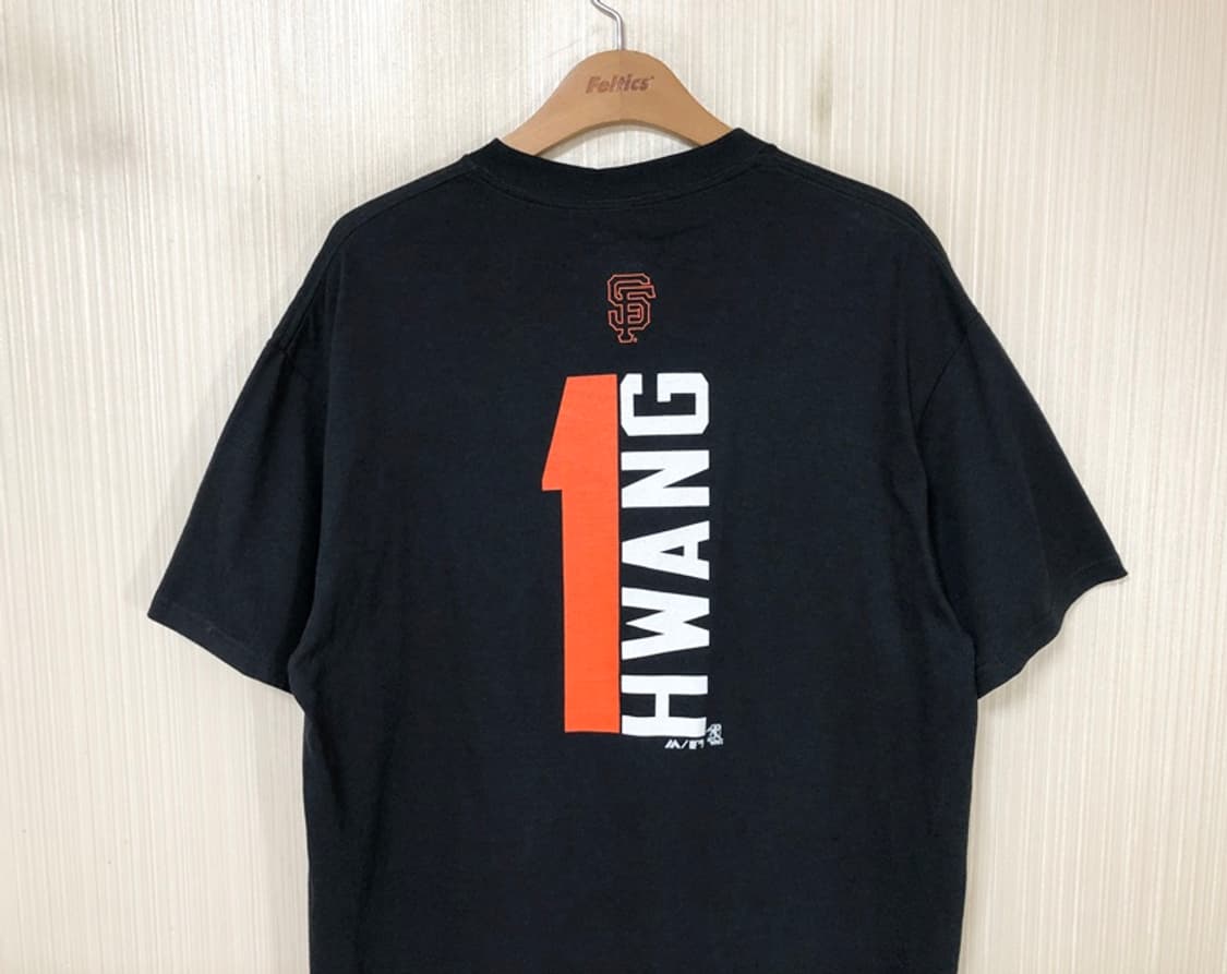 MLB 마제스틱 샌프란시스코자이언츠 플레이어티셔츠 L #1 황재균 상품이미지9