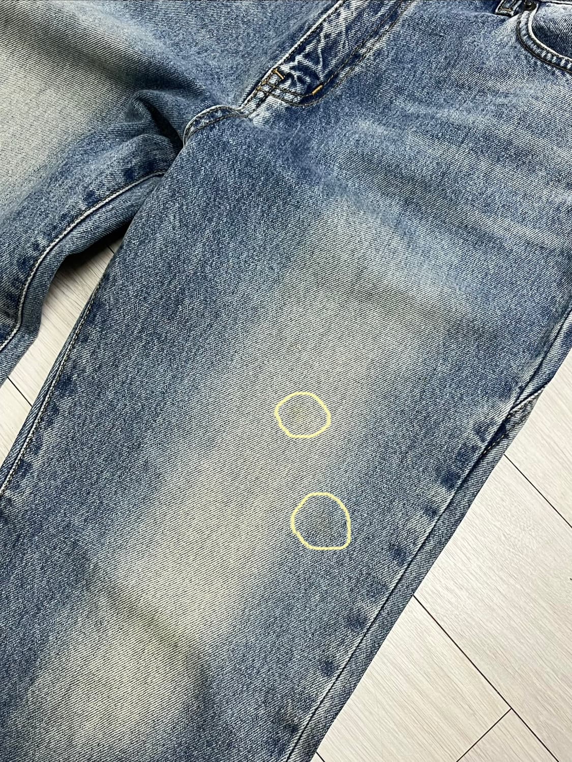 미스치프 롬버스 보이프렌드 진 M 상품이미지7