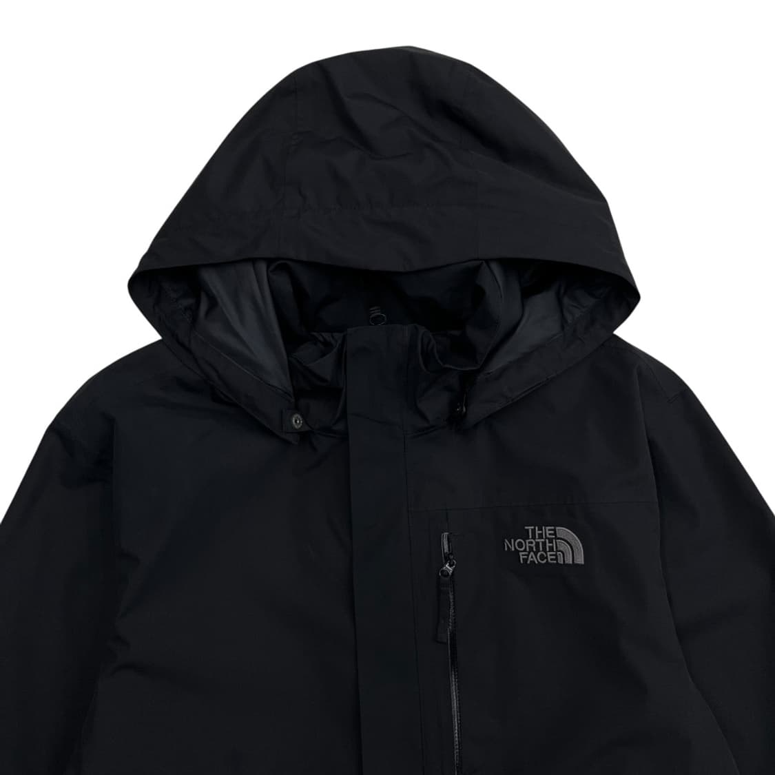 노스페이스 블랙 후드 바람막이 L 상품이미지4