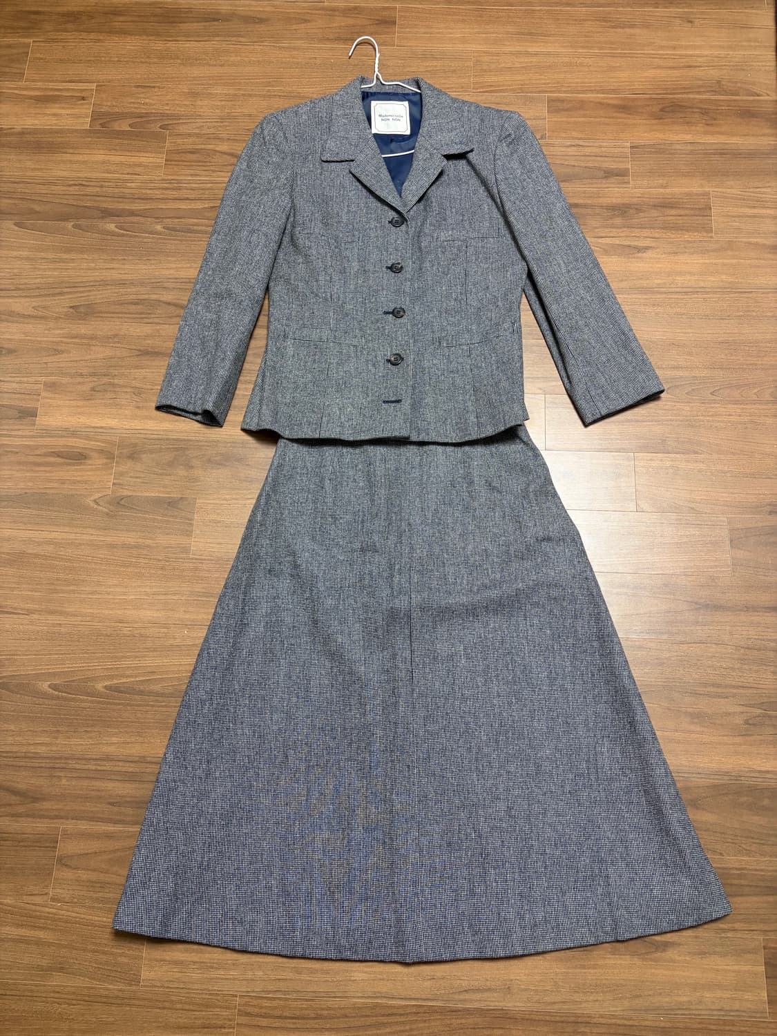 마드모아젤 논논(Mademoiselle NON NON) 울 트위드 스커트 상품이미지1