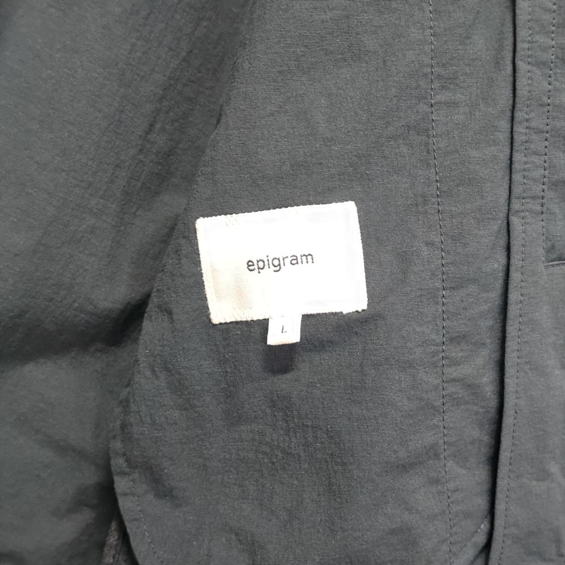 에피그램(epigram) 집업 블루종 바람막이 자켓 105 상품이미지5