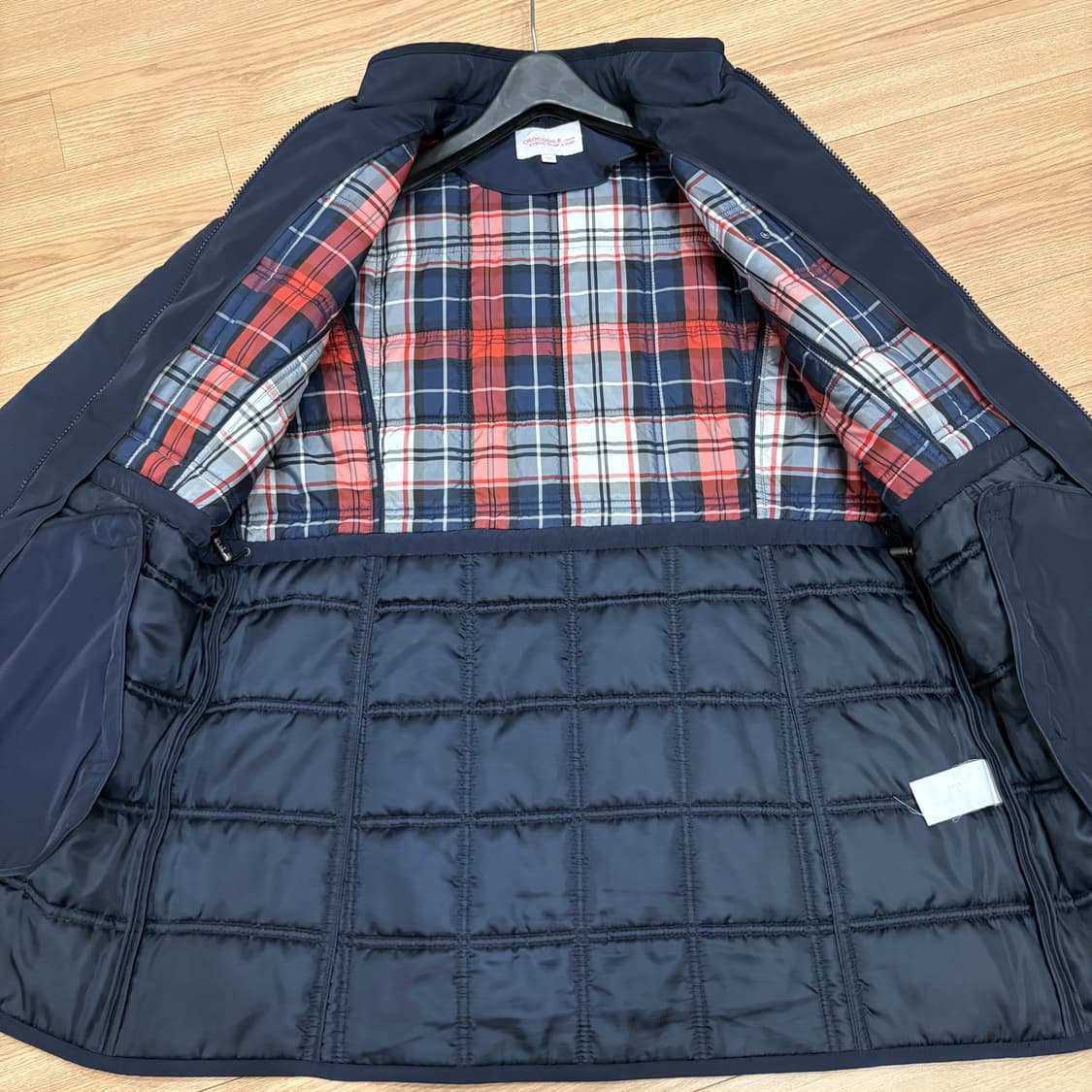 크로커다일 네이비 퀼팅 점퍼 105 상품이미지8