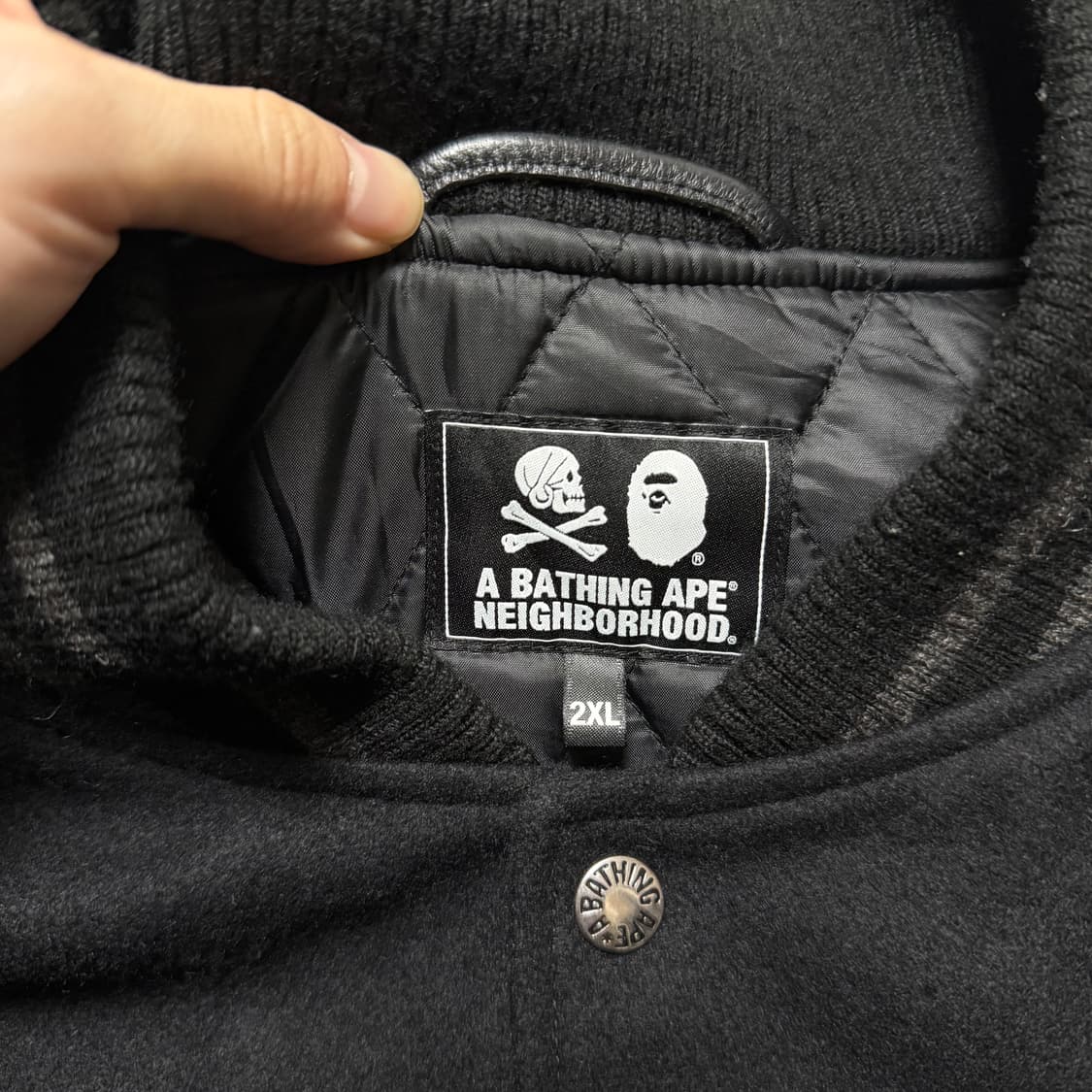 베이프 네이버후드 넘버링 50장 한정판 바시티 [2XL] 상품이미지8