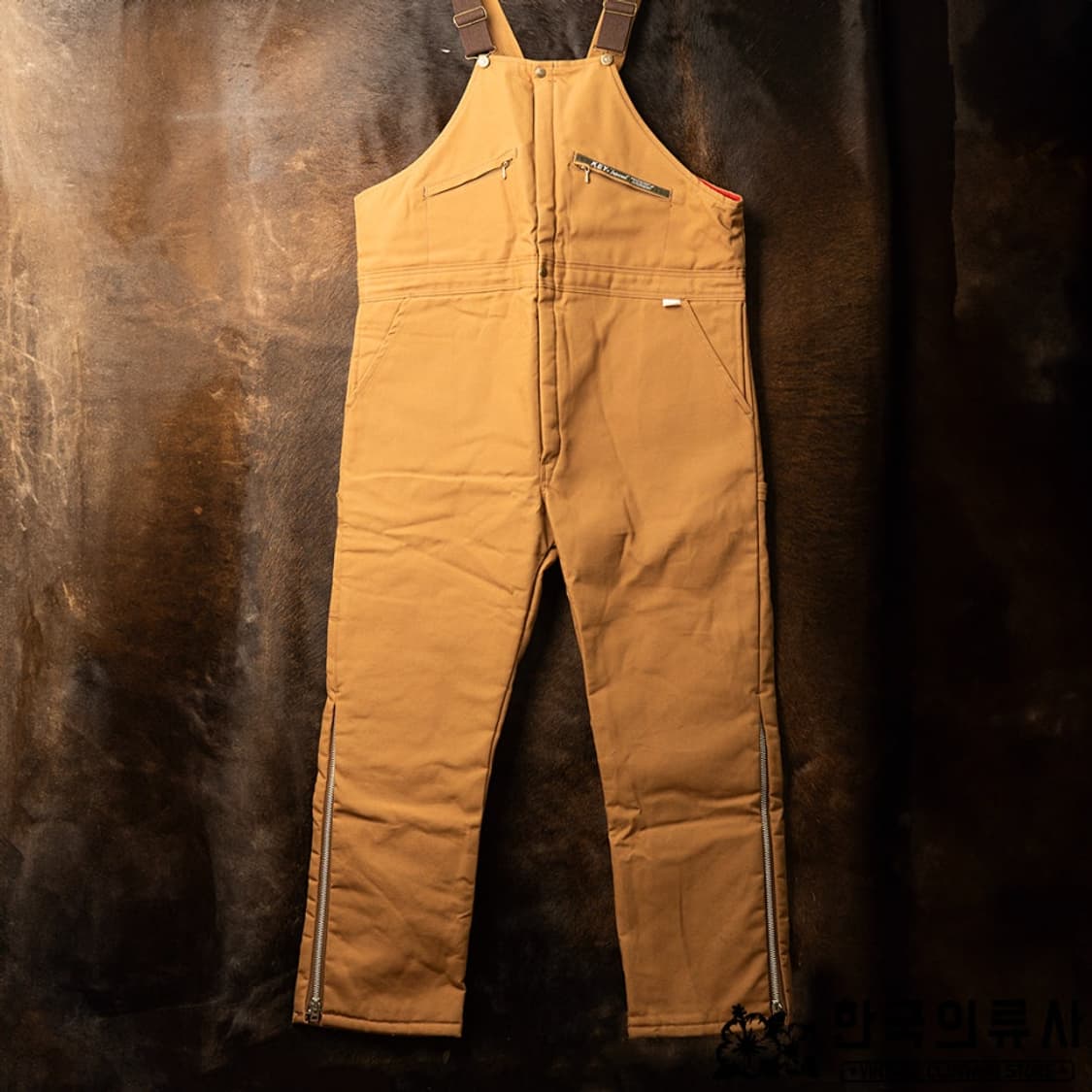 [40] 70s KEY IMPERIAL 덕캔버스 BIB 오버롤 데드스탁  상품이미지1