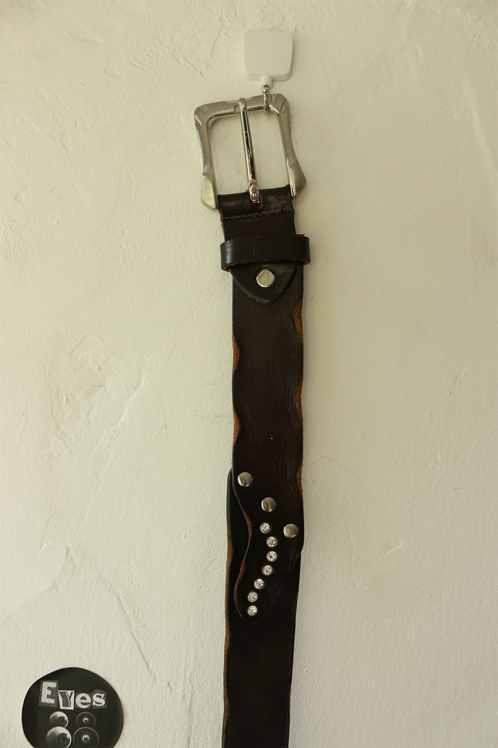 빈티지 스터드 레더 벨트  상품이미지6