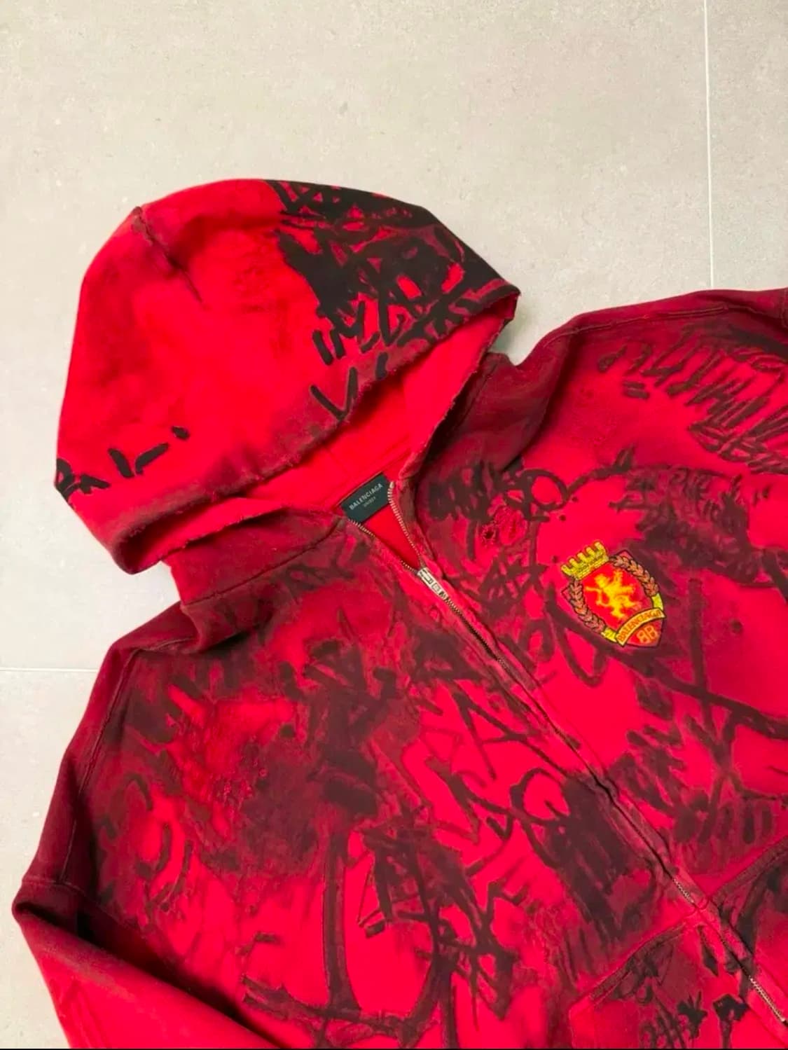 발렌시아가 스케이터 후드집업 상품이미지3