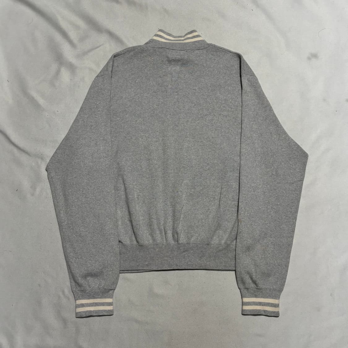 XXL 폴로랄프로렌 화이트 포니 코튼 그레이 니트 집업 상품이미지3