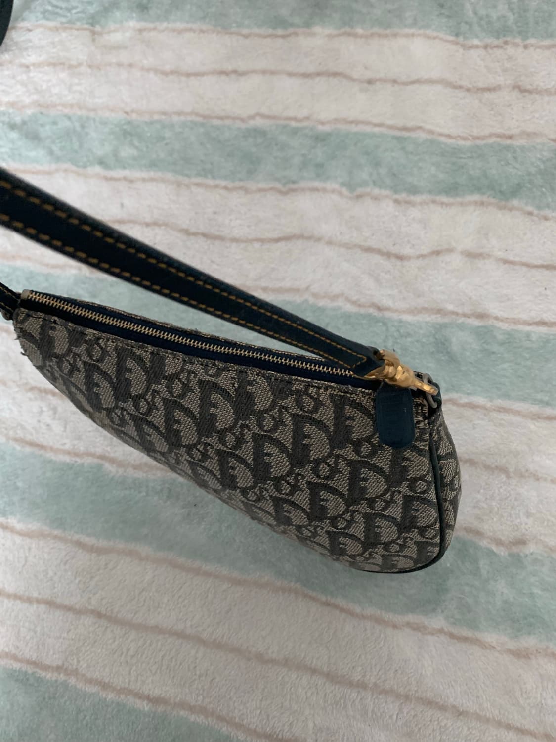 빈티지 디올 새들 파우치백 가방 상품이미지9