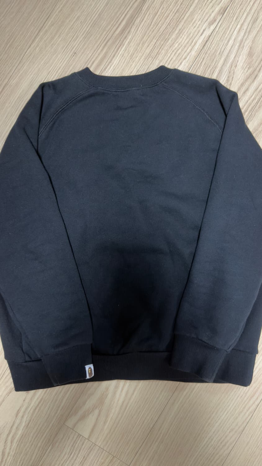 정품/베이프 키즈 150 컬리지 맨투맨 급처 상품이미지5