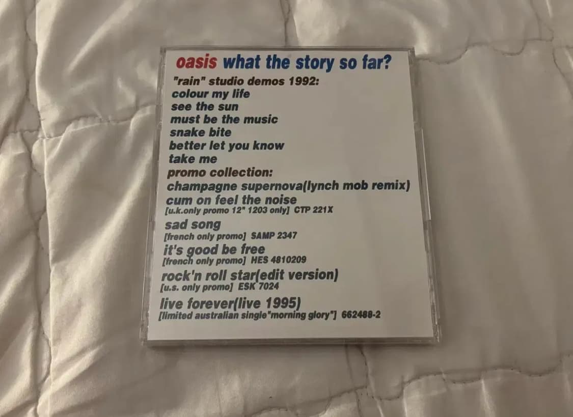 Oasis - What The Story So Far?[BOOTLEGS] 상품이미지2