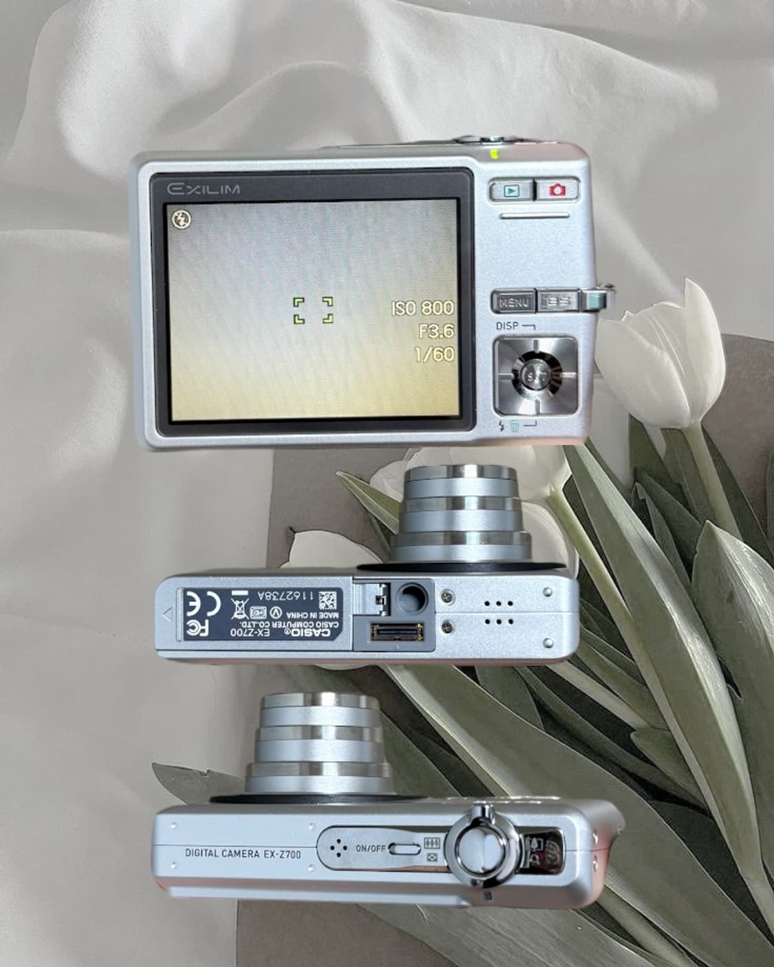 강추) 카시오 엑슬림 EX-Z700 디카 빈티지 캠코더 /캐논 니콘 상품이미지2