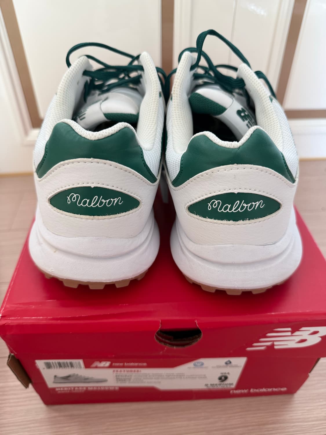 뉴발란스 말본 MG100WG 골프화 270 상품이미지4