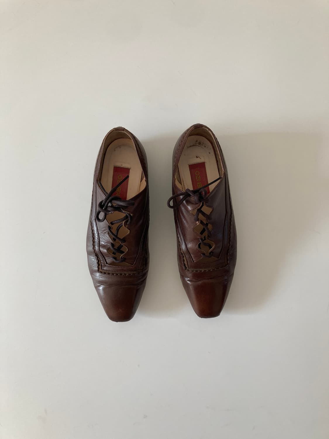 pump  / brown leather 상품이미지3