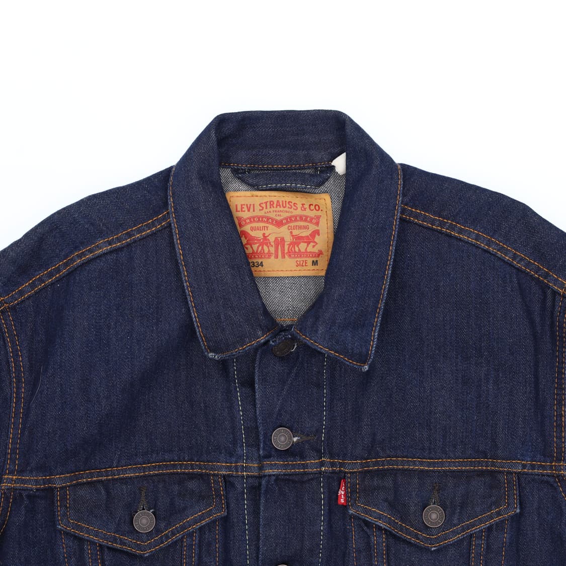 M 리바이스 데님 트러커 청자켓 N7477 상품이미지3