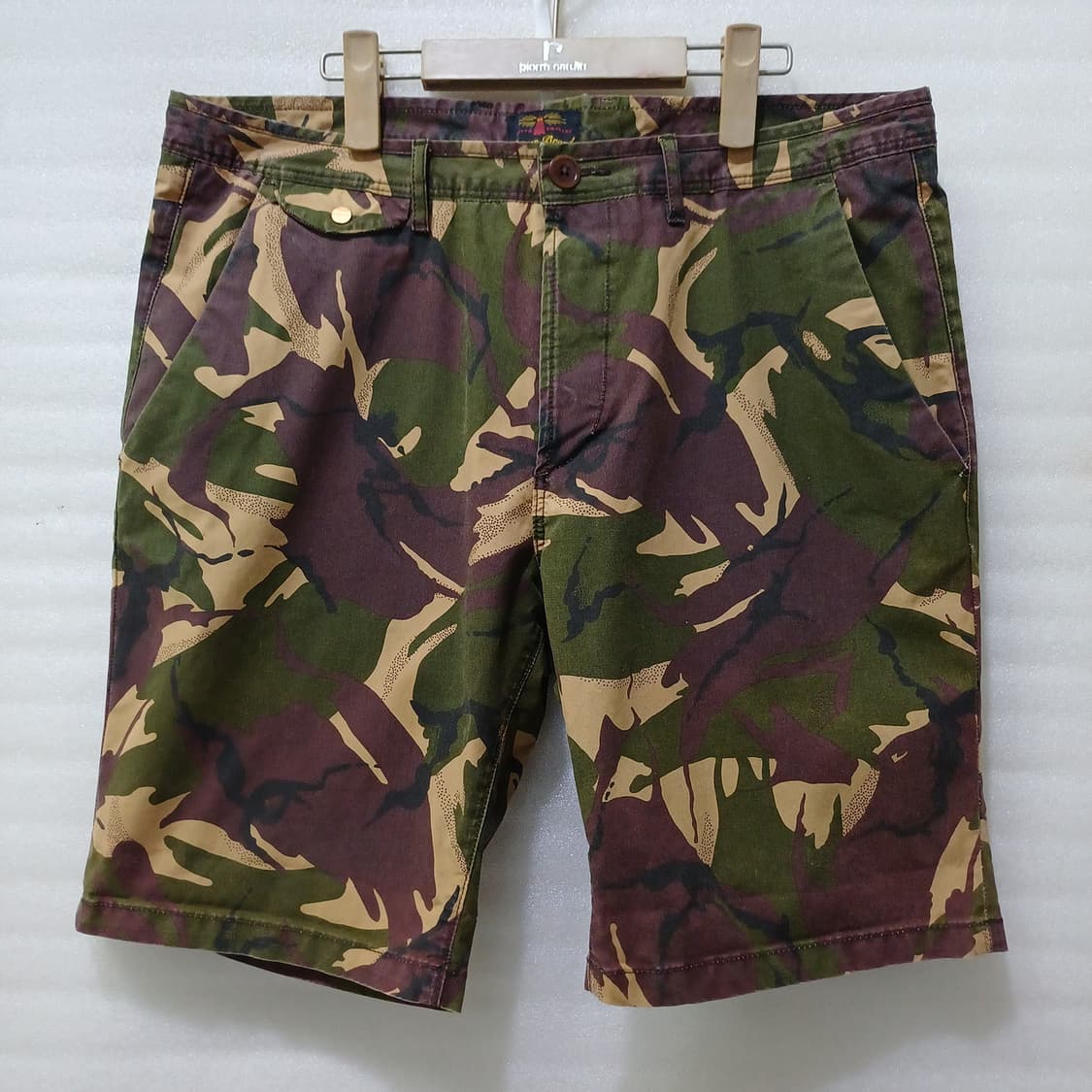 정품 바버 면 카모 반바지 남성 36 ~ 38 빅사이즈 사랑봉봉 상품이미지1