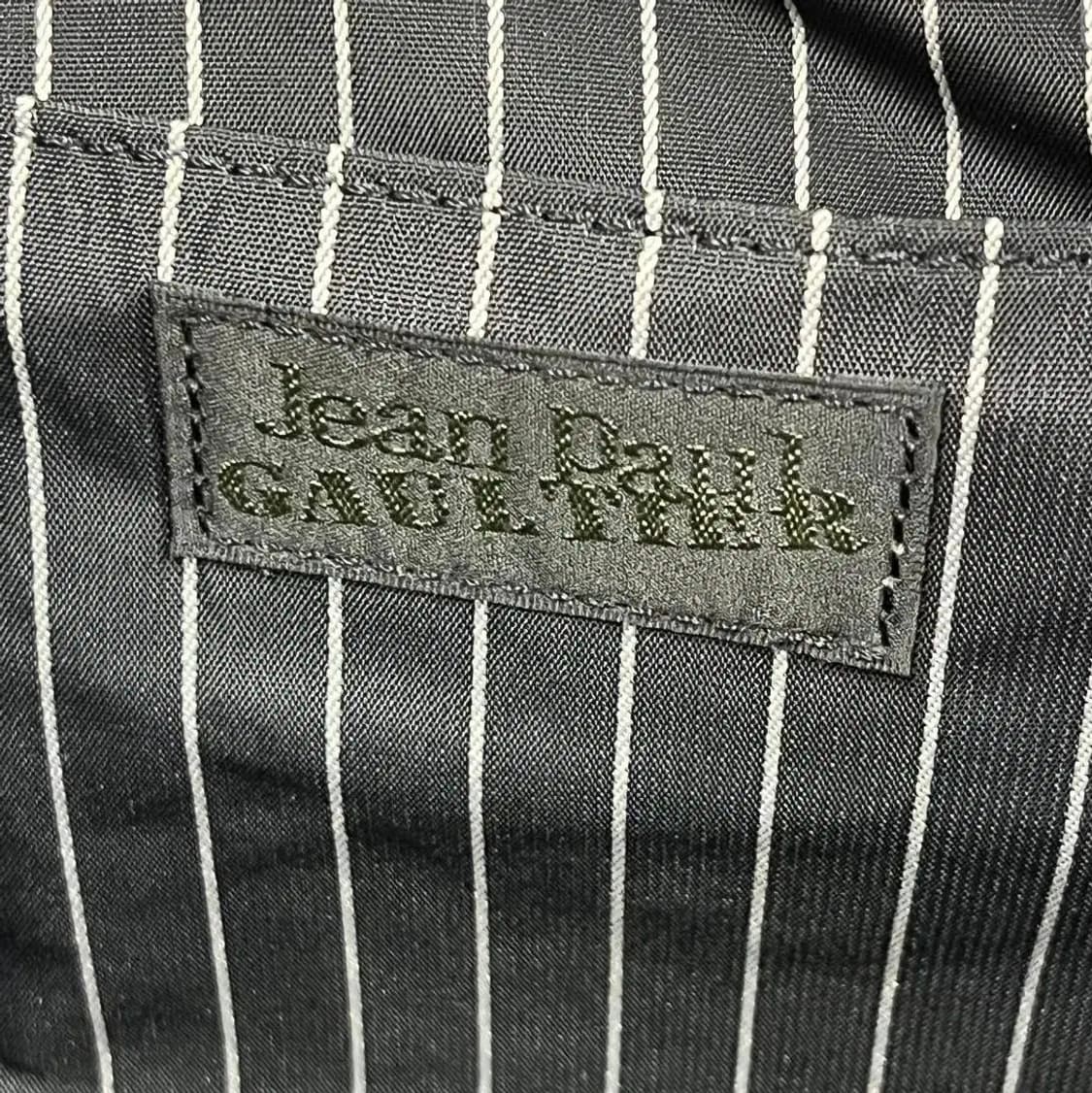 장폴고티에 골드체인 소가죽 토트백 y2k 상품이미지9