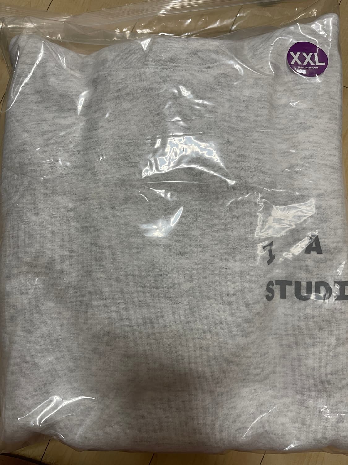 아이앱 스튜디오 후드티 그레이 xl, 2xl 새상품 상품이미지2