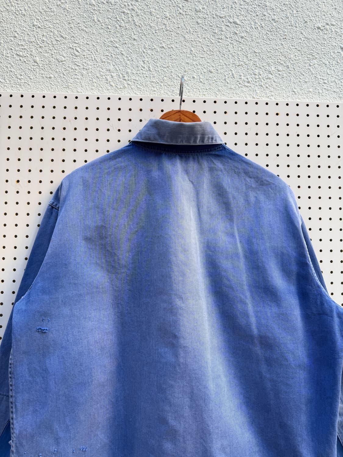 1970s HARD FADED WASHED 썬페이드 보로 프렌치워크자켓 상품이미지9