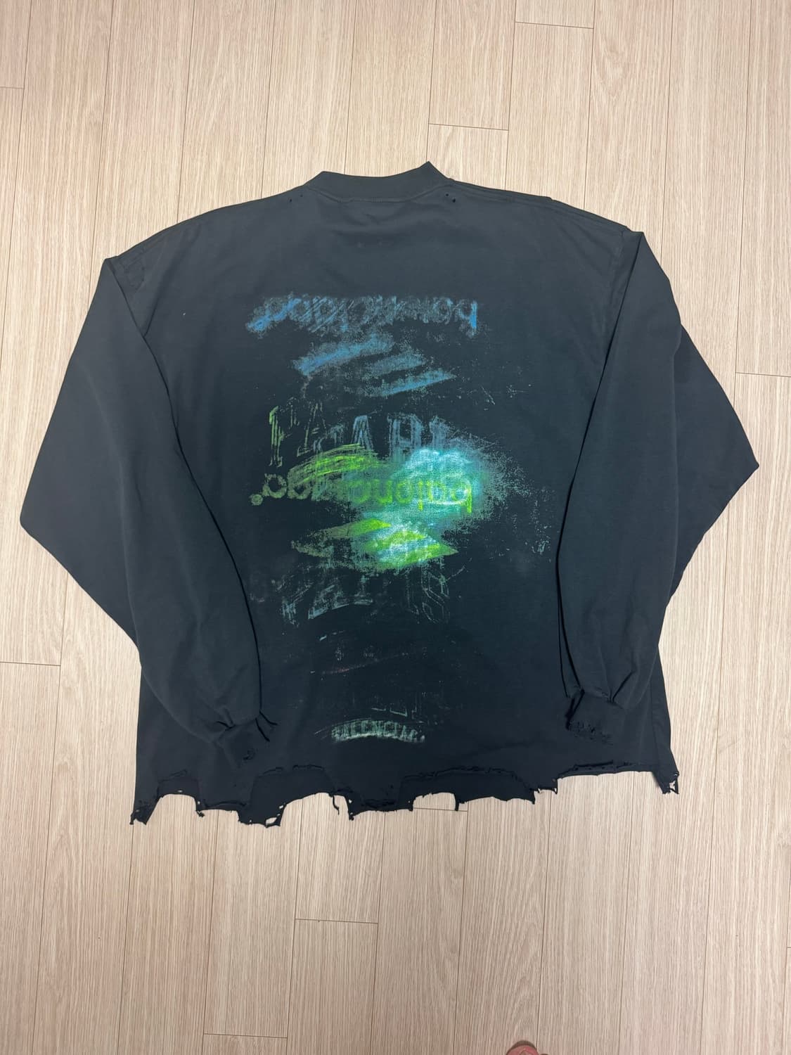Balenciaga 발렌시아가 그래피티 롱슬리브 사이즈 1 상품이미지6