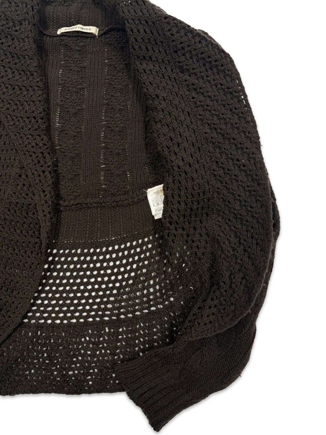 빈티지 브라운 모리 니트 가디건 상품이미지4