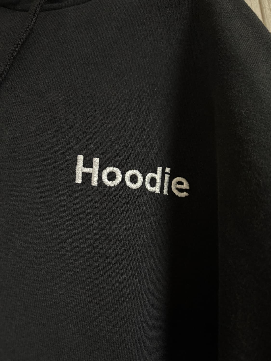 베트멍 16ss 레터링 자수 후디 상품이미지3