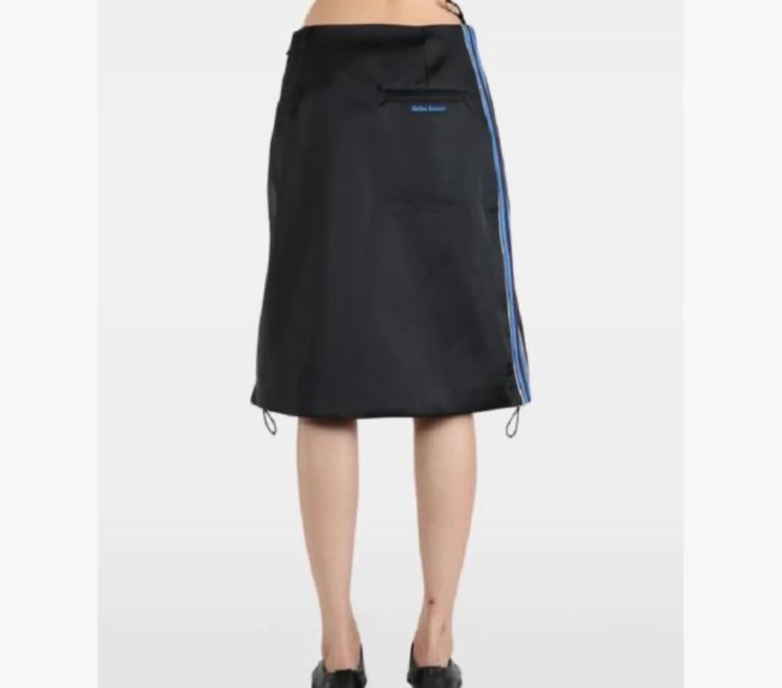(새상품) 웨일즈보너X아디다스 새틴 미디 스커트 - BK/M Size 상품이미지3
