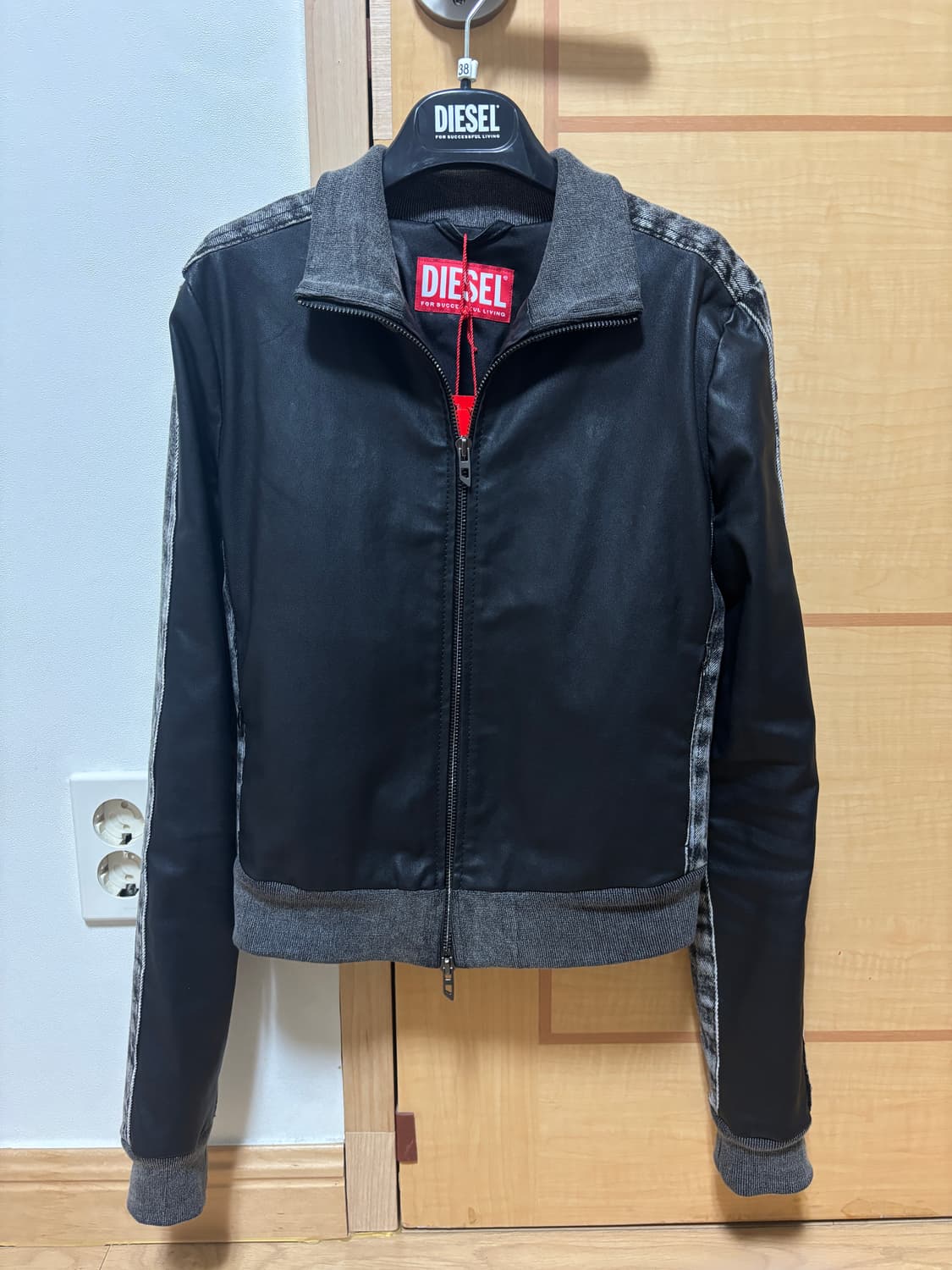디젤 일본한정 여성 가죽 자켓 상품이미지3