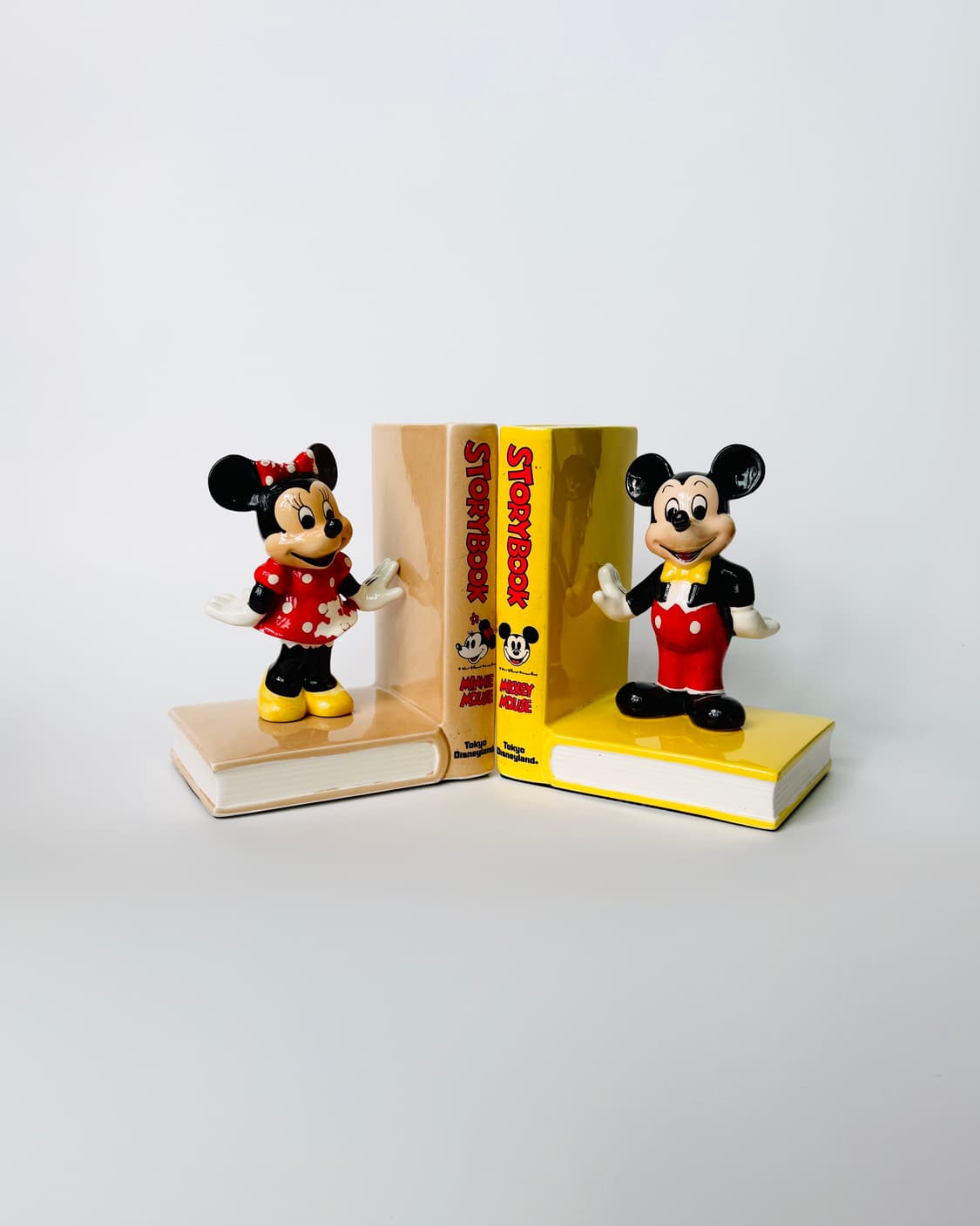 Vintage | 미키마우스 미니마우스 북앤드 상품이미지2