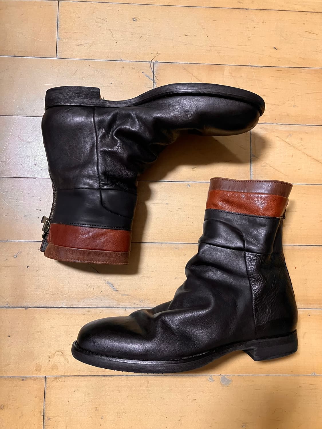 Alfredo bannister 알프레도 바니스터 드레이프 레이어 부츠 상품이미지2