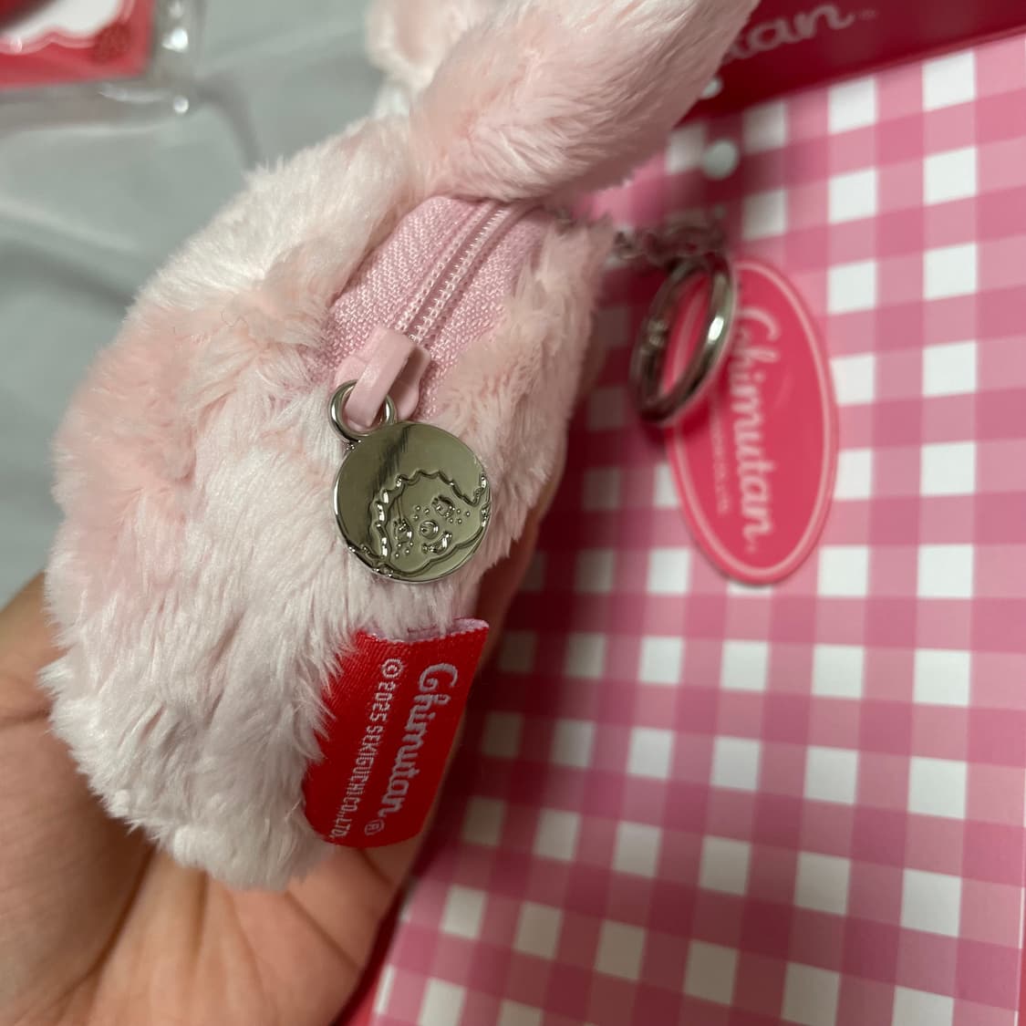 몬치치 치무탄 한정 딸기 캐릭터 파우치 키링 인형 상품이미지5