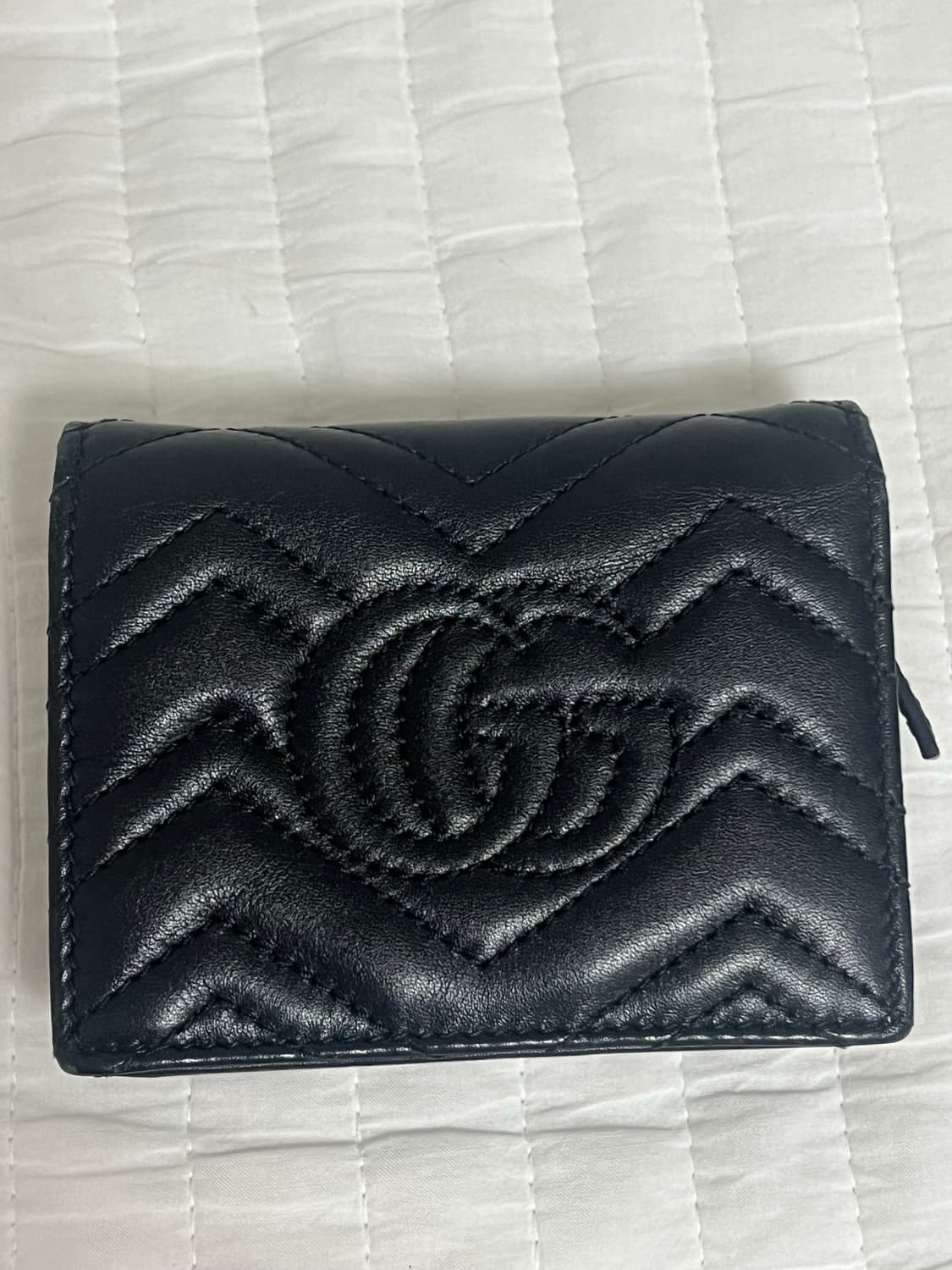 구찌 마몬트 반지갑 블랙 단품 상품이미지2