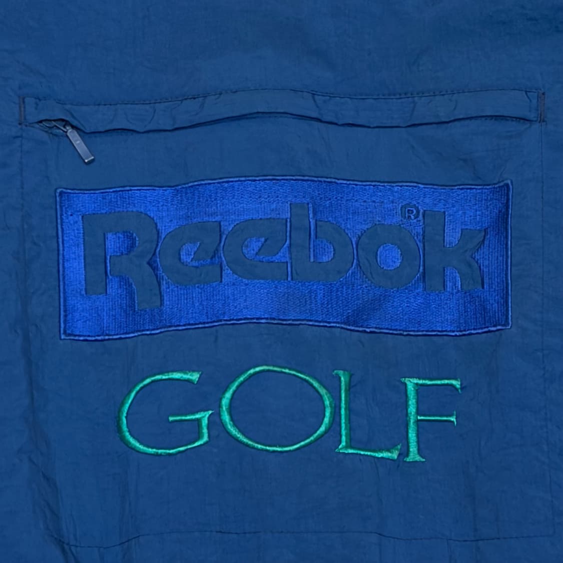 레어 90s 미국 빈티지 리복 골프 아노락 바람막이 윈드브레이커 풀오버 상품이미지5