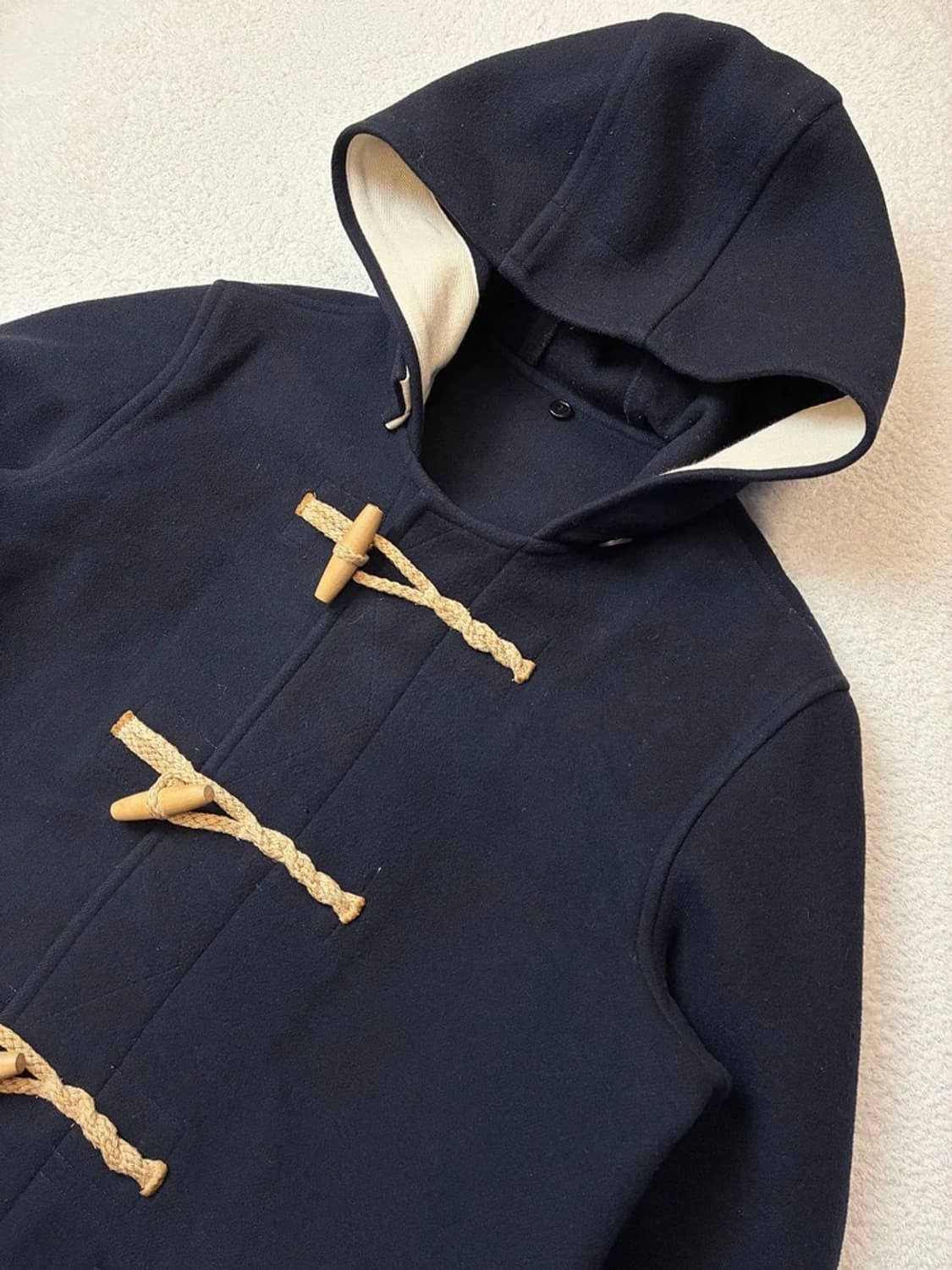 비바스튜디오 시그니처 더플 후디 코트 PN5906 상품이미지2