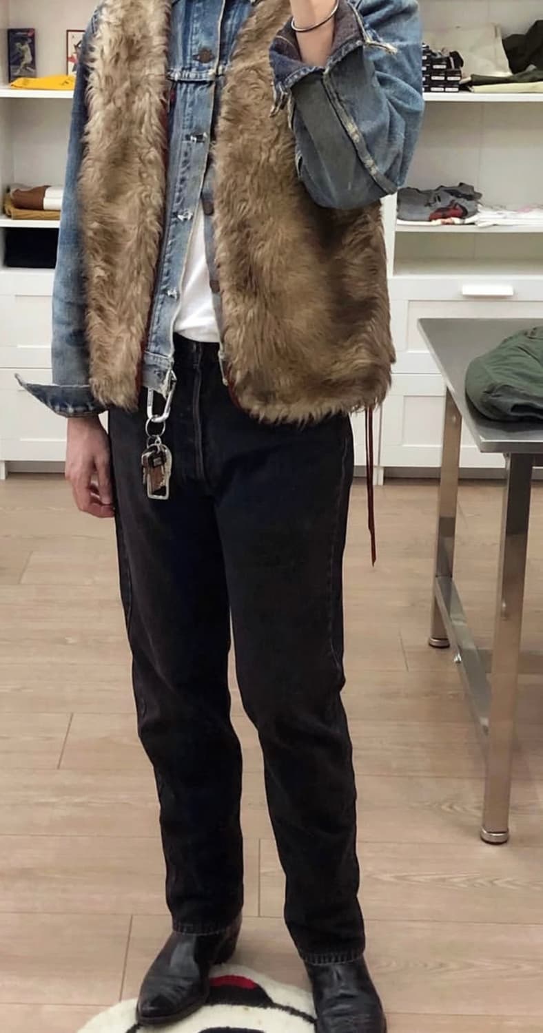 90s VINTAGE LEVIS 501 BLACK DENIM USA 상품이미지1