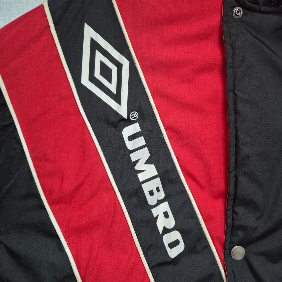 92/93 맨유 롱 점퍼 자켓 L 상품이미지4