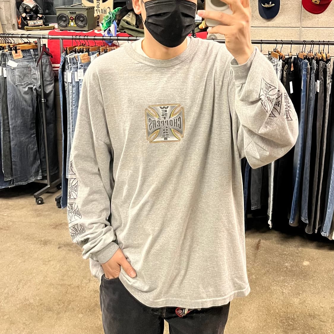 00s 웨스트코스트차퍼스 플레임 롱슬리브 (115) 상품이미지7