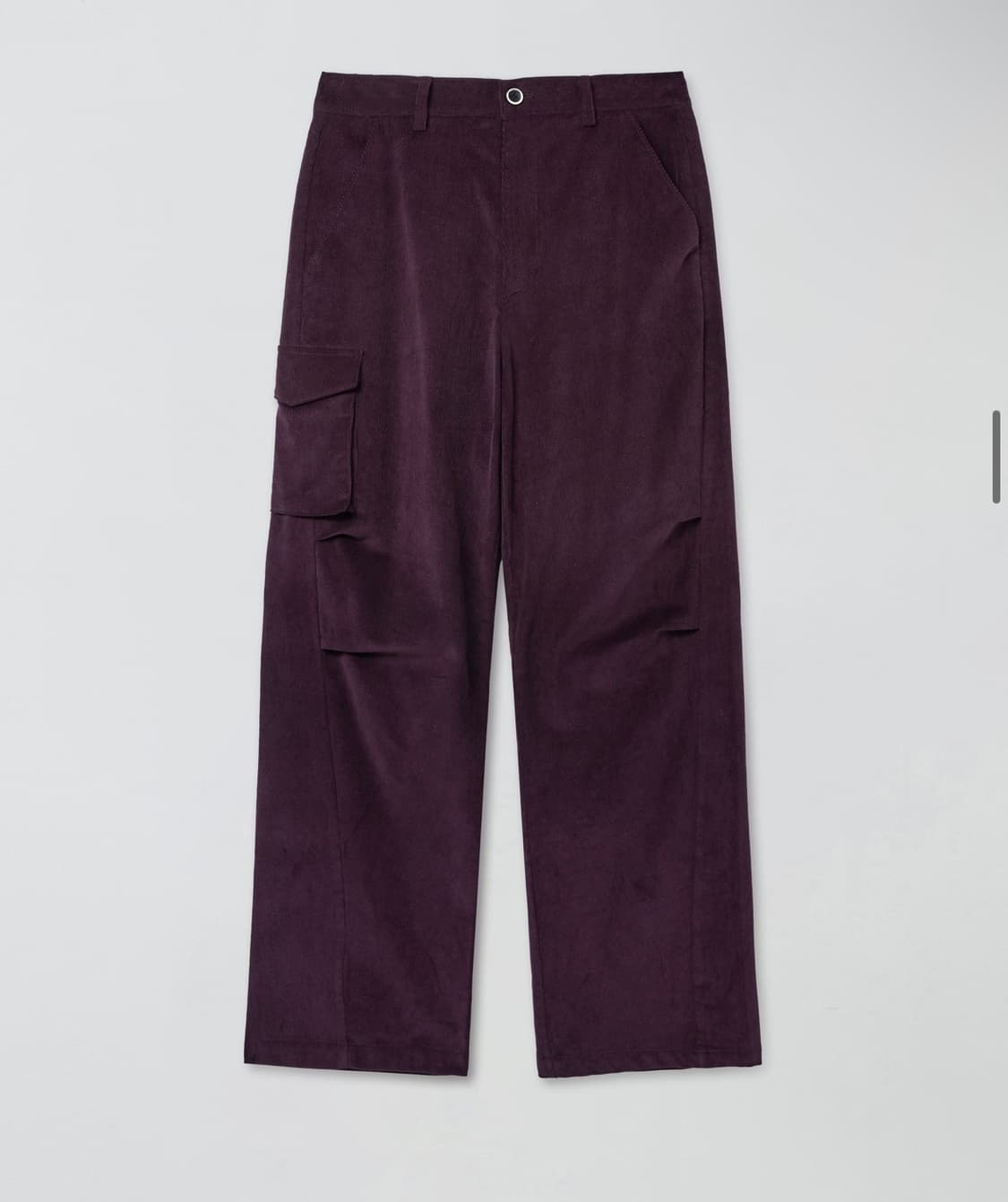 마조네 코듀로이 팬츠 퍼플 m사이즈 상품이미지3
