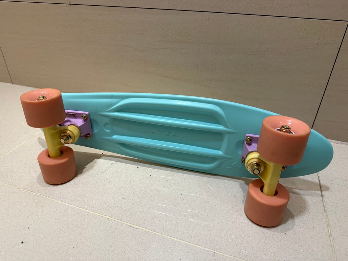 (정품.실사용2회) 페니 보드 니켈 파스텔 민트 27인치 크루저 보드 스 상품이미지3