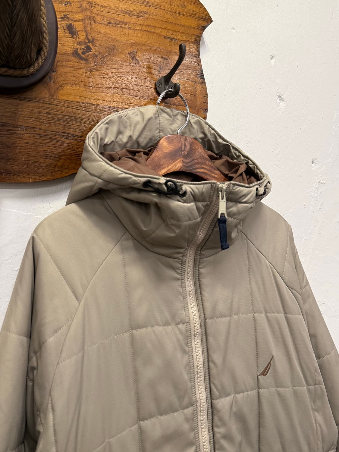 66) Nautica Hooded Quilted Padding Jacke 상품이미지3