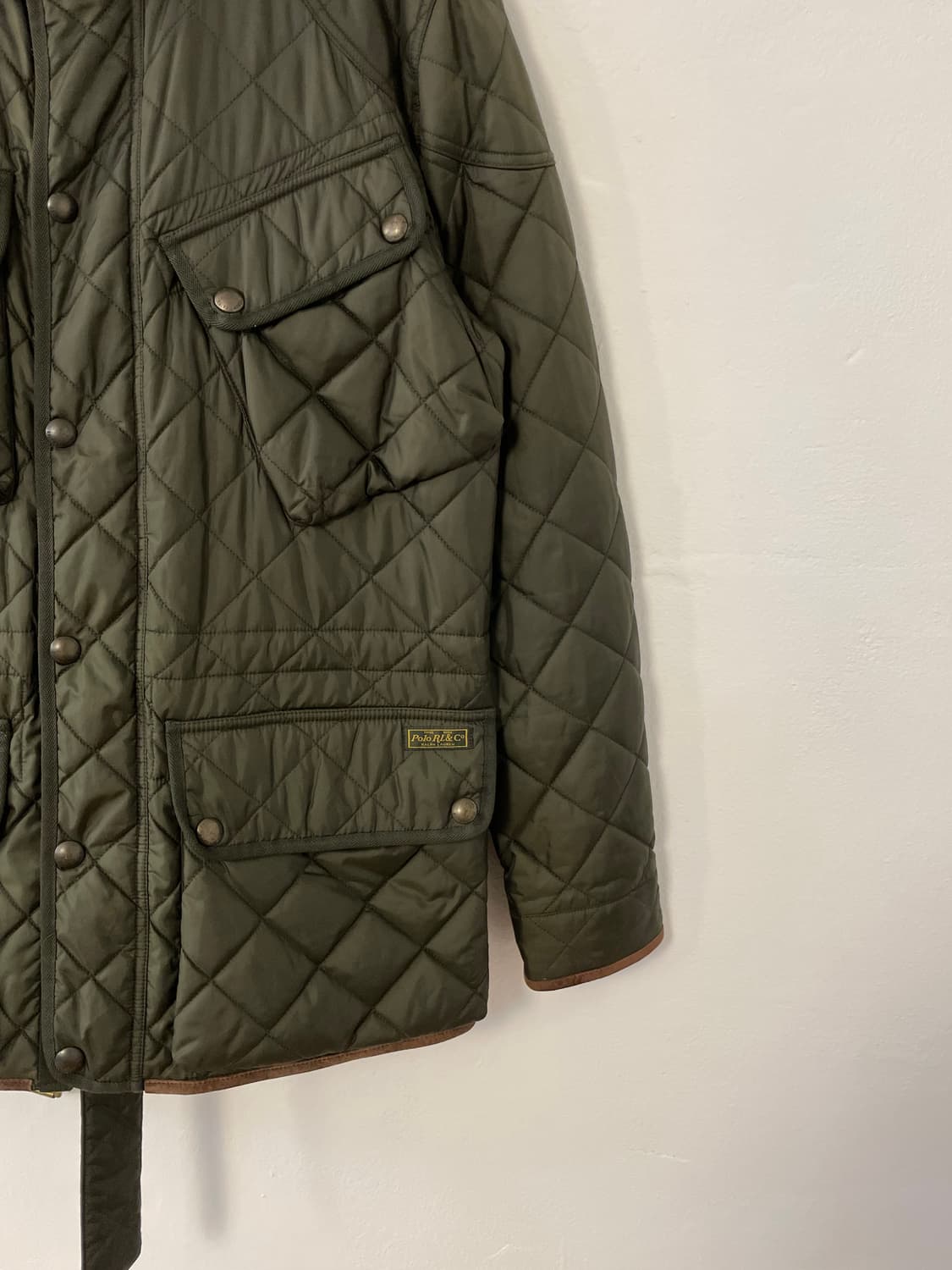 폴로 퀼팅 자켓  상품이미지4