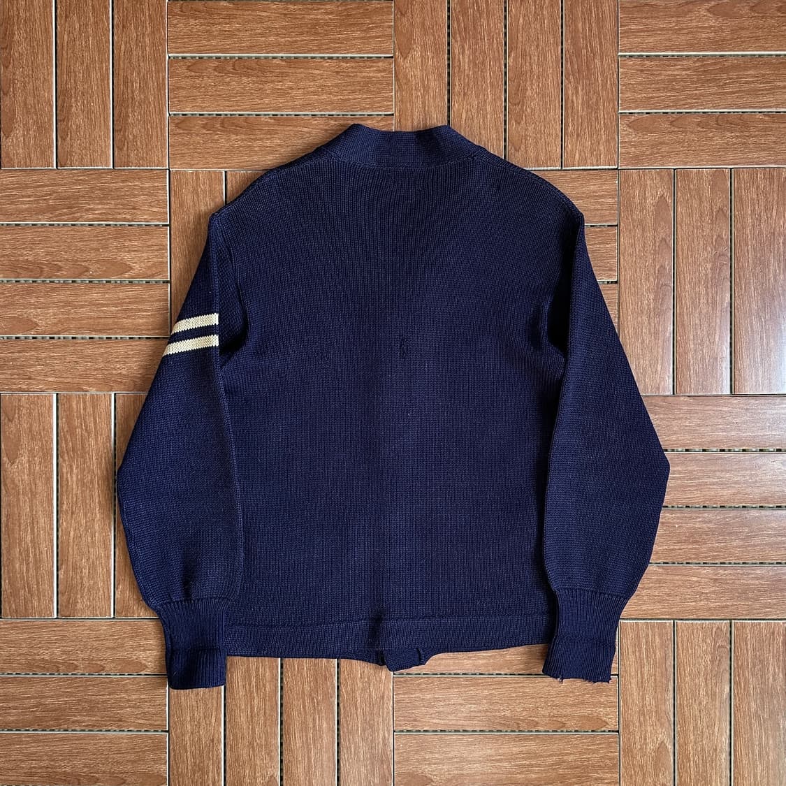 50‘s Hubbard’s wool letterman cardigan 상품이미지2