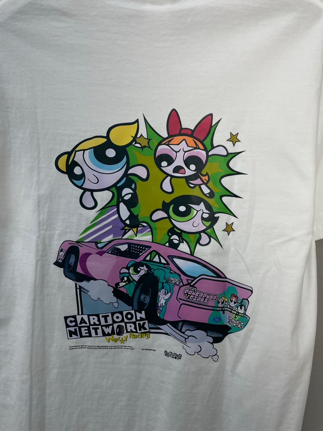 빈티지 파워퍼프걸 프린팅 반팔 H1113 상품이미지6