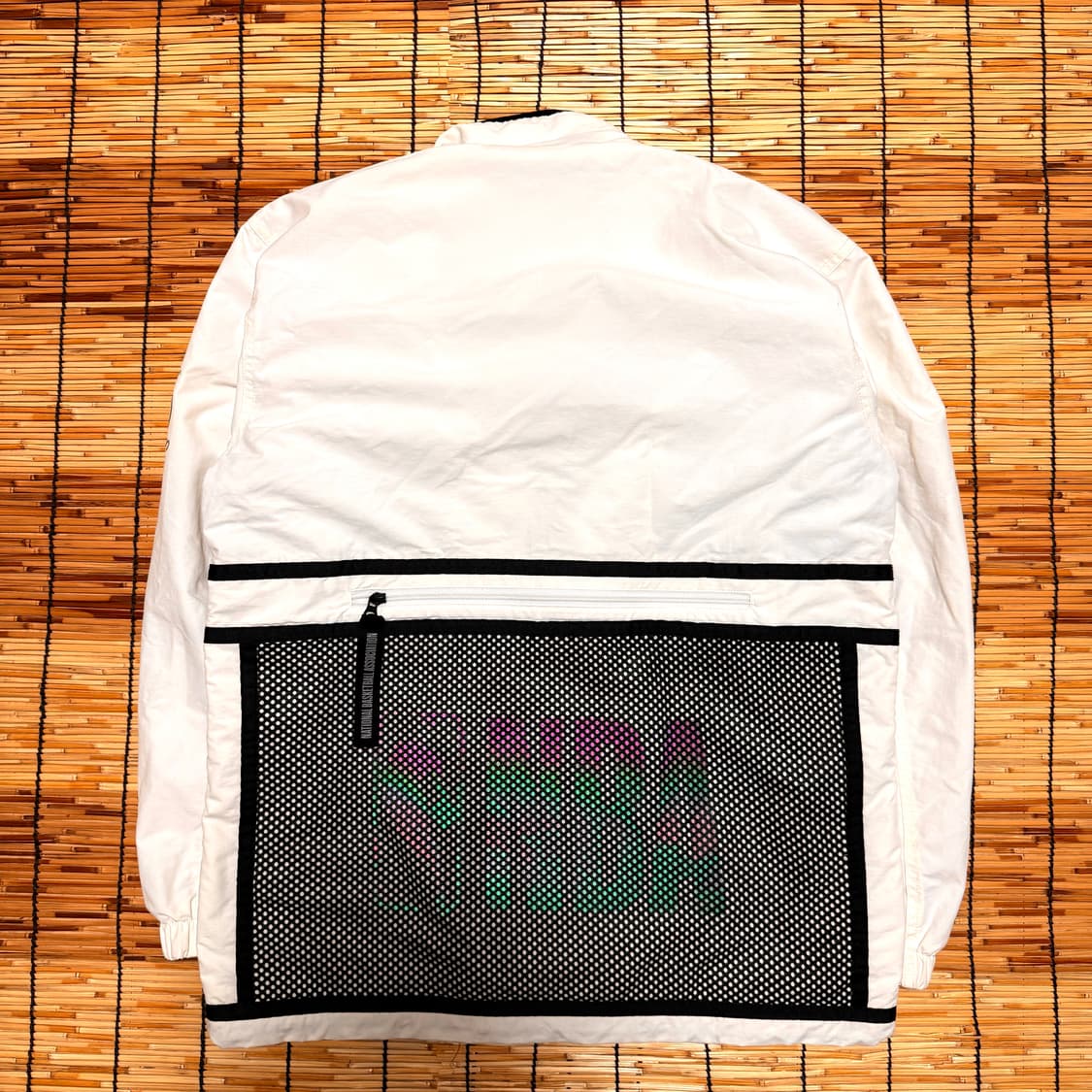 NBA 화이트 골든스테이트 스펠아웃 바람막이 m 상품이미지2