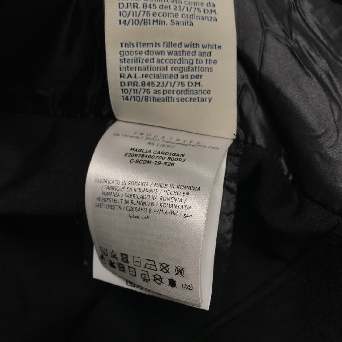 몽클레어 니트 패딩 L 상품이미지6