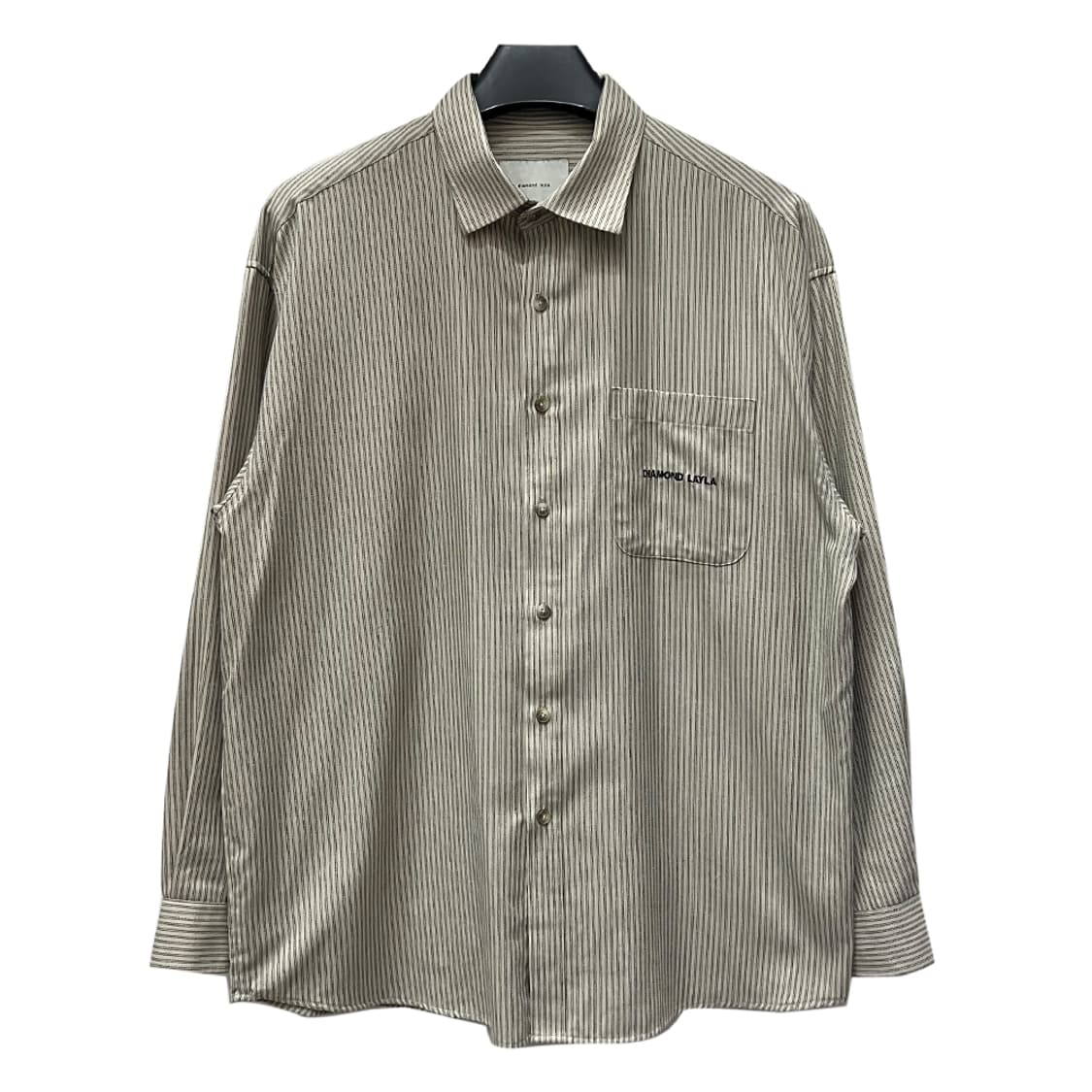 다이아몬드 레이라 스트라이프 셔츠 남방 L 상품이미지1